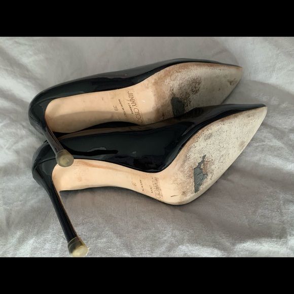 Black Jimmy Choo high heels - Picture 6 of 8